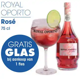 Prik en Tik ROYAL OPORTO Rosé 75 cl aanbieding