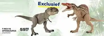 Supra Bazar T-rex vs spinosaurus aanbieding