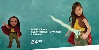Supra Bazar Disney raya elektronisch zwaard aanbieding