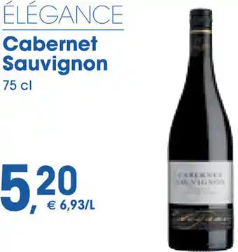 Prik en Tik ÉLÉGANCE Cabernet Sauvignon 75 cl aanbieding