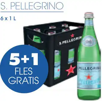 Prik en Tik S. PELLEGRINO 6x1L aanbieding