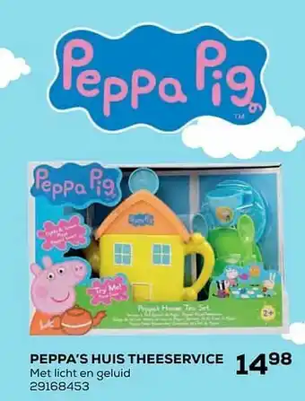 Supra Bazar Peppa’s huis theeservice aanbieding