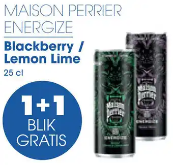Prik en Tik MAISON PERRIER ENERGIZE Blackberry / Lemon Lime 25 cl aanbieding