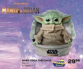 Supra Bazar Baby yoda the child aanbieding