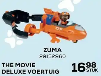 Supra Bazar The movie deluxe voertuig zuma aanbieding