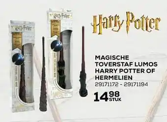 Magische toverstaf lumos harry potter of hermelien