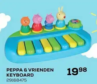 Peppa + vrienden keyboard