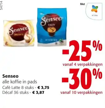 Colruyt Senseo Café Latte 8 stuks aanbieding