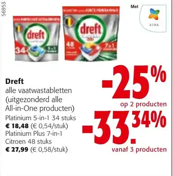 Colruyt Dreft aanbieding