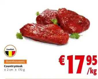 Colruyt Countrysteak aanbieding