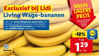 Lidl Bananen aanbieding