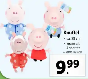 Lidl Knuffel ca. 28 cm aanbieding