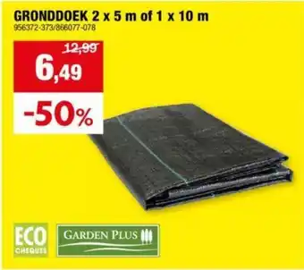 Hubo GRONDDOEK 2 x 5 m of 1 x 10 m aanbieding
