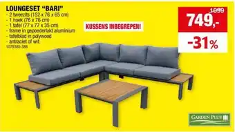 Hubo LOUNGESET “BARI” aanbieding