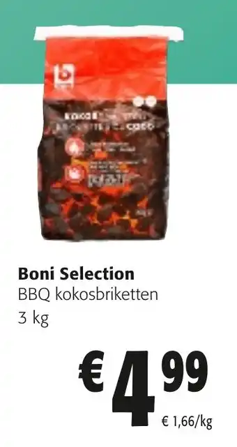 Colruyt Boni Selection BBQ kokosbriketten 3 kg aanbieding