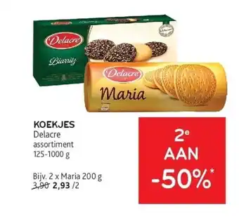 Alvo KOEKJES Delacre assortiment 125-1000 g aanbieding