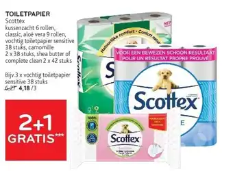 Alvo TOILETPAPIER Scottex aanbieding