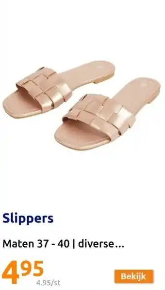 Action Slippers aanbieding