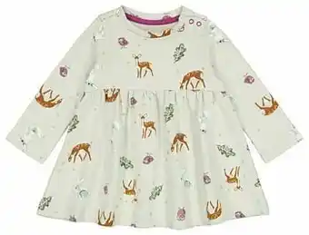 HEMA HEMA Baby Sweatjurk Dieren Blauw (blauw) aanbieding