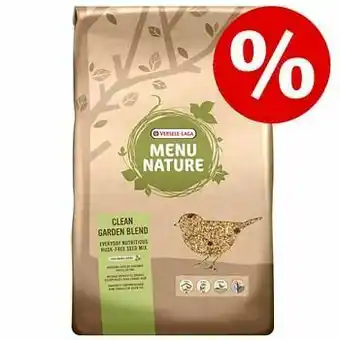 Zooplus 10% korting! Versele-Laga Menu Nature Clean Garden Mix - 10 kg aanbieding