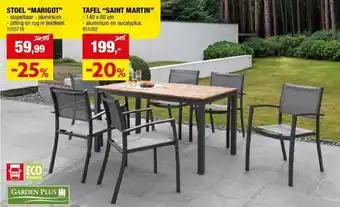 Hubo STOEL “MARIGOT” aanbieding