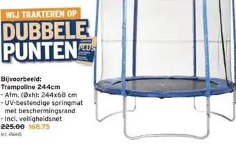 GAMMA Trampoline 244cm aanbieding