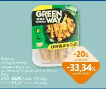 OKay Greenway aanbieding