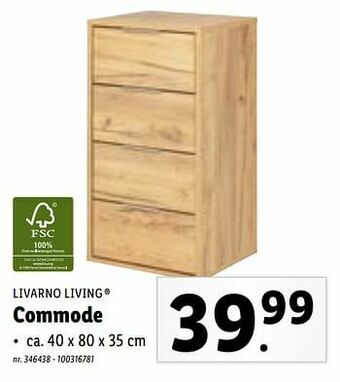 Lidl Commode aanbieding