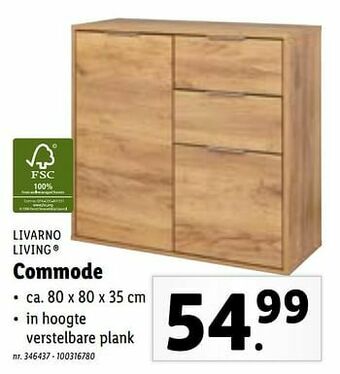 Lidl Commode aanbieding