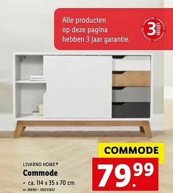 Lidl Commode aanbieding
