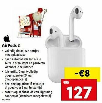 Lidl Apple airpods 2 aanbieding