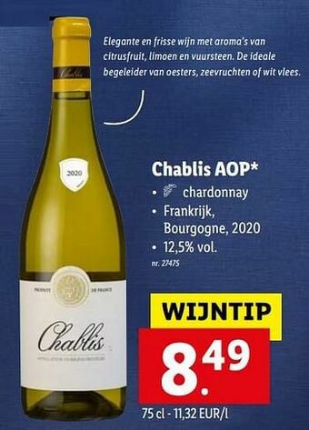 Chablis aop