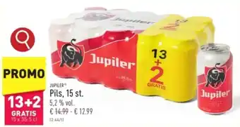 ALDI JUPILER Pils, 15 x 35.5 cl aanbieding