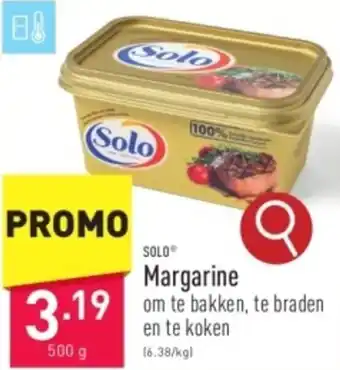 ALDI SOLO Margarine 500g aanbieding