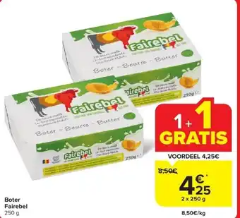 Carrefour Boter Fairebel aanbieding