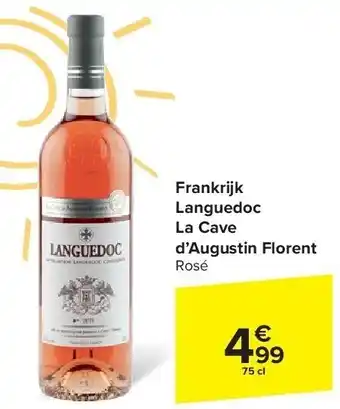 Carrefour Frankrijk Languedoc La Cave d’Augustin Florent aanbieding