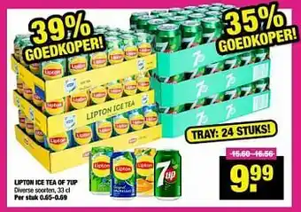 Lipton ice tea of 7up