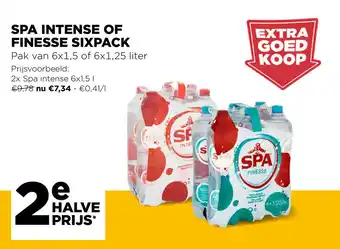 Jumbo Spa Intense of Finesse Sixpack aanbieding