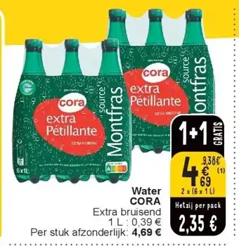 Cora Water CORA aanbieding