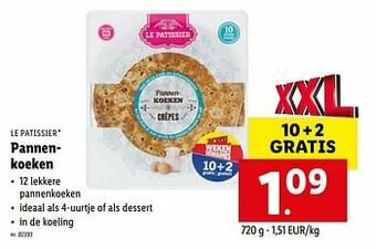 Lidl Pannenkoeken aanbieding