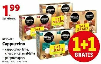 Lidl Cappuccino aanbieding