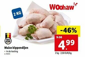 Lidl Malse kippendijen aanbieding