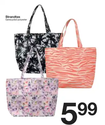 Zeeman Strandtas aanbieding