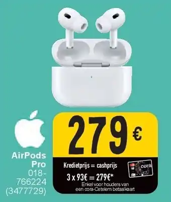 Cora AirPods Pro aanbieding