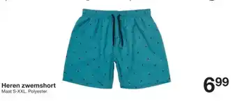 Zeeman Heren zwemshort aanbieding