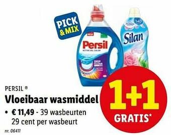 Lidl Vloeibaar wasmiddel aanbieding