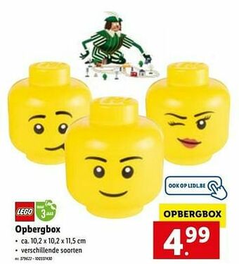 Lidl Opbergbox aanbieding