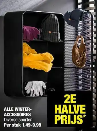 Big Bazar Alle winteraccessoires aanbieding