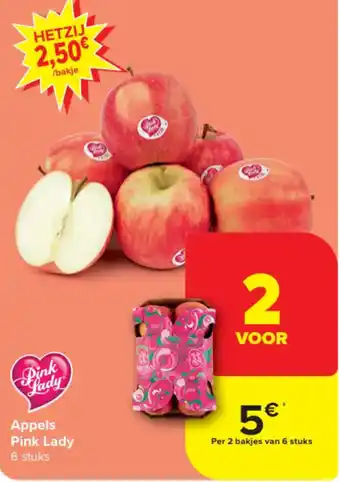 Carrefour Market Appels Pink Lady aanbieding