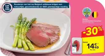 Carrefour Market Rosbief Kwaliteitsketen aanbieding